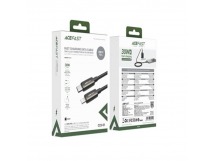 Кабель Lightning -TypeC ACEFAST C23-01 (черный) 1,2м