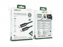 Кабель TypeC - TypeC ACEFAST C19-03 60W (черный) 1.2м