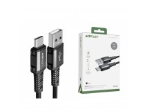 Кабель USB - TypeC ACEFAST C10-04 Silicone (черный) 1.2м