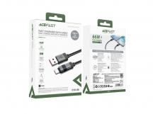 Кабель USB - TypeC ACEFAST C15-04 Display (черный) 1.2м