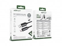 Кабель USB - TypeC ACEFAST C19-04 (черный) 1.2м