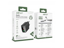 Сетевой адаптер питания ACEFAST A78 USB-C/USB A PD20W (черный)