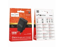 Сетевой адаптер питания HOCO CS92A QC3.0 (черный)