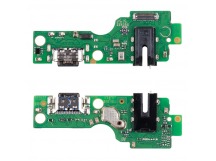 Шлейф для Infinix Smart 10 (X6725) плата на системный разъем/разъем гарнитуры/микрофон - Премиум