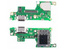 Шлейф для Tecno Camon 30S Pro/30S (CLA6/CLA5) плата на системный разъем/разъем SIM/микрофон - Премиум