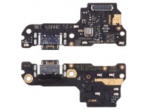 Шлейф для Xiaomi Poco M7 4G/Redmi 15 4G (25062PC34G/25062RN2DY) плата системный разъем/микрофон - Премиум