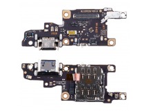 Шлейф для Huawei Nova 14 Pro (MIA-AL00) плата на системный разъем/разъем SIM/микрофон - Премиум