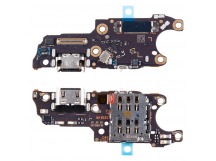 Шлейф для Huawei Nova 14/15 (TLR-AL00/PSN-AL00) плата на системный разъем/разъем SIM/микрофон - Премиум
