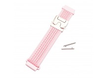 Ремешок - WB42 Nylon на застежке Универсальный 22мм (light pink) (241968)