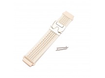 Ремешок - WB42 Nylon на застежке Универсальный 22мм (white) (241965)