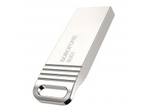 Внешний накопитель USB 2.0 Borofone BUD1 8Gb, серебристый