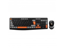 Комплект клавиатура+мышь мультимедийный Smartbuy 702AG черный (SBC702AGK) /20