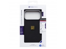 Чехол-накладка - SM028 SafeMag Carbon для "Apple iPhone 17 Pro Max" (black) (242639)