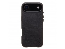 Чехол-накладка Cellis SM031 SafeMag для "Apple iPhone 17 Air" Натуральная кожа (black) (242204)