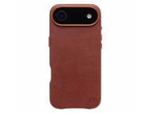 Чехол-накладка Cellis SM031 SafeMag для "Apple iPhone 17 Air" Натуральная кожа (bronw) (242208)