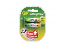 Аккумулятор бытовой GP HR6 AA BL2 NI-MH 2100mAh в пластиковой упаковке (2/20/200)