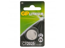 Батарейка GP CR2025 BL1 Lithium 3V (1/10/600)
