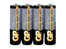 Батарейка GP Supercell R6 AA Shrink 4 Heavy Duty 1.5V (4/40/200/1000)