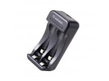 З/У для аккумуляторов Космос 901USB AA/AAA 2 слота+USB (1/80)