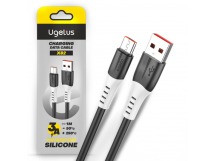 Кабель USB - Micro UGETUS X82 Silicon (черный) 1м