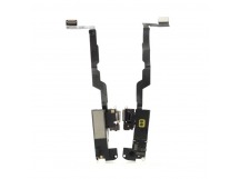 Шлейф для iPhone XS + светочувствительный элемент + микрофон + динамик 100%