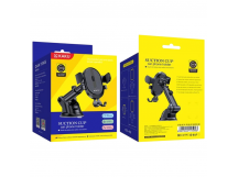 Автодержатель KAKUSIGA KSC-468 зажим на присоске черный