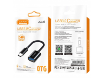 Переходник OTG Type-C JOKADE JC026 черный