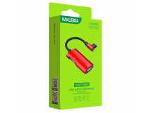 Переходник Type-C - Lightning KAKUSIGA KSC-377 красный