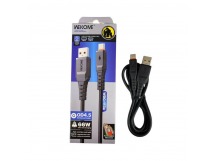 Кабель USB - Type-C WEKOME WDC-113a 1.0m 66W Черный