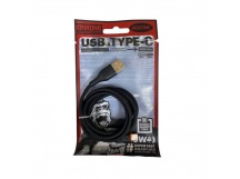 Кабель USB - Type-C WEKOME WDC-91a 1.0m 66W (Незамерзающий) Черный