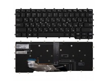 Клавиатура для Dell Latitude 9410 черная с подсветкой
