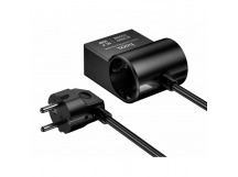 Сетевой удлинитель Hoco AC33, 1.5м, EU + (PD30W/2C1A), 2500W, черный