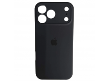 Чехол силиконовый Silicone Case ORG iPhone 17 Pro Max  защита камеры графит (25)