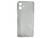 Чехол силиконовый Clear Case Samsung A07 прозрачный с защитой камеры