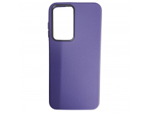 Чехол пластиковый Samsung A17/A26 ЭкоКожа с оободком сиреневый