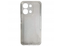 Чехол силиконовый Xiaomi Redmi 15C/POCO C85 прозрачный с блестками SILVER