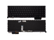 Клавиатура для Asus ProArt Studiobook Pro 16 W7600 черная с подсветкой