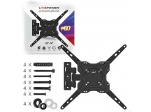 Кронштейн для LED/LCD телевизоров LP-P60 настенный поворотно-наклонный 26"-70" (черный