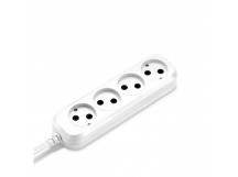 Сетевой удлинитель Buro BU-PSL4.5/W 5м (4 розетки) белый (пакет ПЭ)