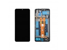 Дисплей для Samsung A065F Galaxy A06 в рамке + тачскрин (черный) (100% LCD)
