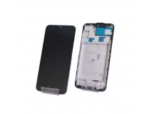 Дисплей для Samsung A245F Galaxy A24 4G в рамке + тачскрин (черный) (OLED Full size)