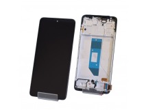 Дисплей для Xiaomi Redmi Note 14 4G (24117RN760) в рамке + тачскрин (черный) (OLED)