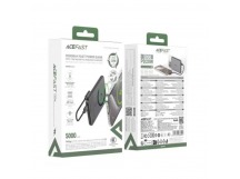 Внешний Аккумулятор (Power Bank) Acefast M30 5000 mAh (18W, MagSafe 7.5W, кабель Type-C) Черный