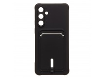 Чехол-накладка - SC304 с картхолдером для "Samsung Galaxy M55 5G" (black) (241897)