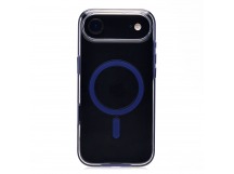 Чехол-накладка - SM041 SafeMag для "Apple iPhone 17 Air" (transparent/blue) (243329)