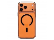 Чехол-накладка - SM041 SafeMag для "Apple iPhone 17 Pro Max" (transparent/black) (243323)