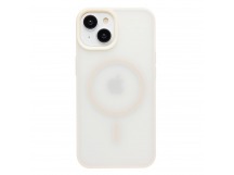 Чехол-накладка - SM042 SafeMag для "Apple iPhone 14" (antique white) (243375)