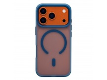 Чехол-накладка - SM042 SafeMag для "Apple iPhone 17 Pro" (dark blue) (243342)