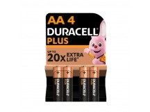 Элемент питания LR 6 Duracell Plus (Power Boost) BL-4