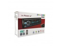 Автомагнитола Pioneeir DV357 (Bluetooth/подсветк/USB/AUX/FM/пульт)